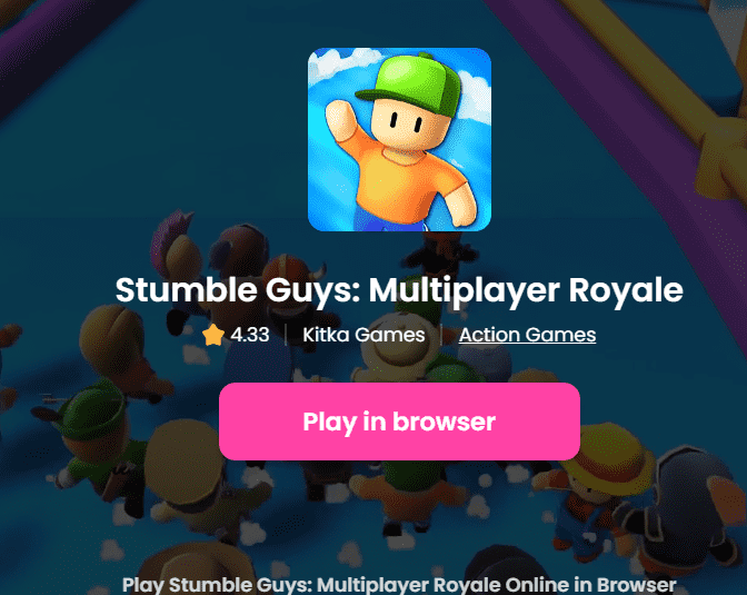stumble guys game